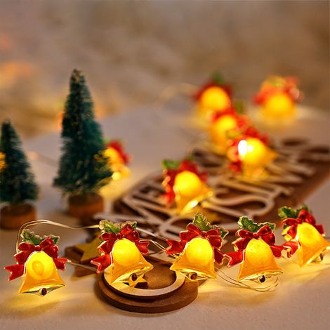 Guirlande Lumineuse - 50 LED - Ornement Sonore Jingle - Chaîne Décorative Pour Intérieur Et Extérieur - Longueur 500 cm - 1 Pièce (1/5)