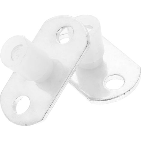 2 pièces guide de sol pour porte de grange coulissante, inox (1/5)