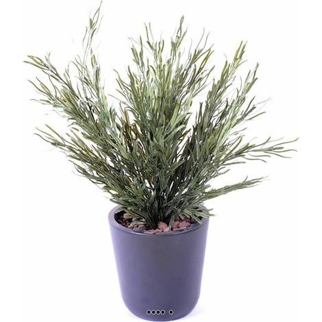 Podocarpus artificiel en piquet pour l'extérieur H 45 cm (1/3)