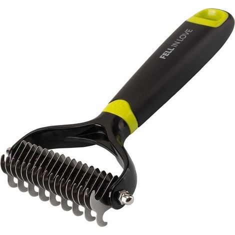 riijk Brosse Chat et Brosse Chien  Peigne Déméloir Chien Professionnel et Brosse Chien Poil Long  Réduit Efficacement la P[301] (1/4)