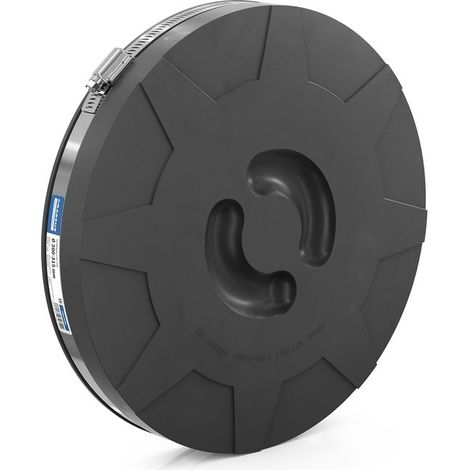 CR Endkappe CEC 315 (300-315mm), 0,6 bar,L:54mm, EPDM / V2A