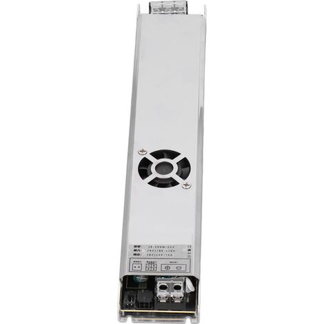 Alimentation LED 400 W avec convertisseur à découpage, régulateur et driver, accessoire pour travaux domestiques, 24 V, 16 A (1/5)