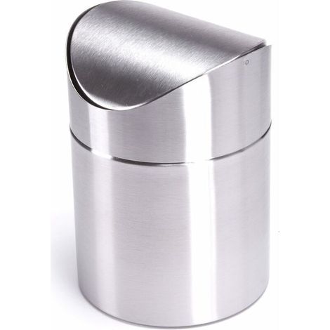 Tabletop bins Tabletop bins Bins Kitchen bins Cosmetic bins Stainless steel swing lid-- (1/5)