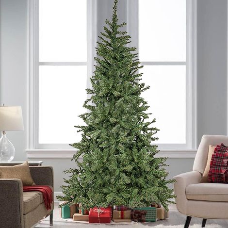 Albero di Natale Verde Monte Saturno 210 cm e 1037 Rami Decorazione Natalizia (1/5)