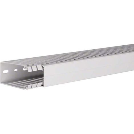 Hager Goulotte standard gris clair 200 cm facile installation