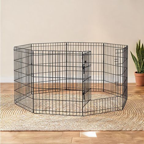 Barrière pour chien nero en metallo 76 x 61 x 0,3 cm (1/5)