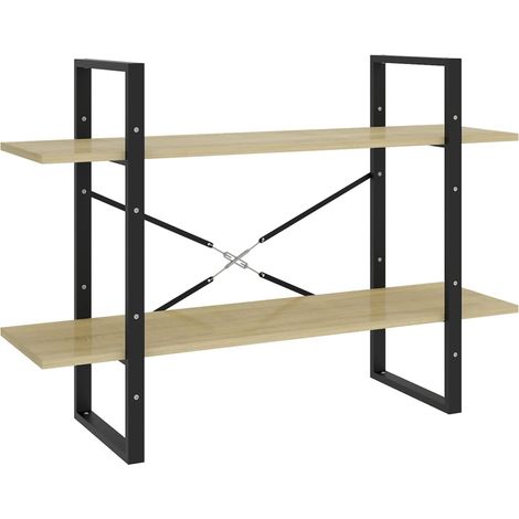 Maison Exclusive - Libreria 2 Ripiani Rovere Sonoma 100x30x70 cm Legno Multistrato