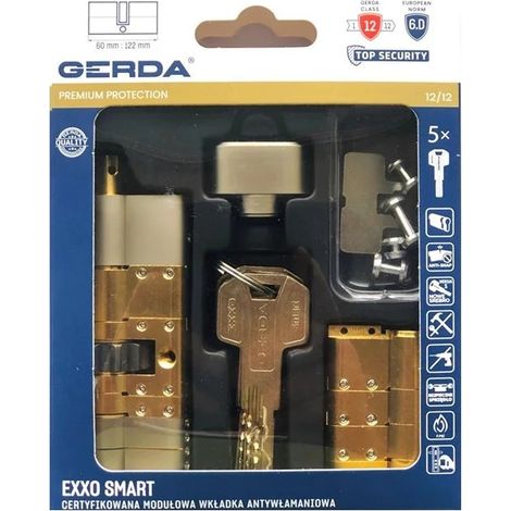 Exxo Smart Modulareinsatz, Satin Nickel M ZG61/61 - MP WK M56164