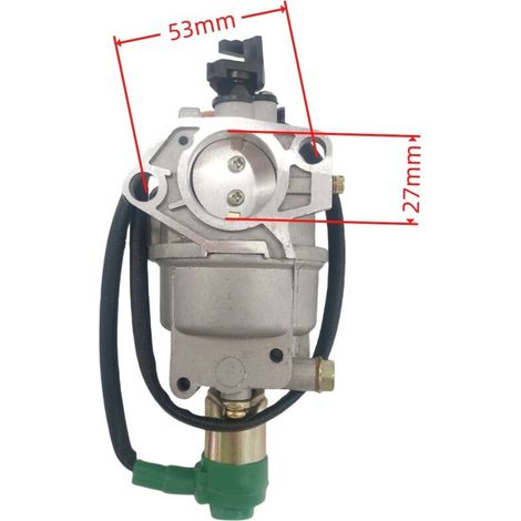 Carburateur avec électrovanne pour le contrôle de haute précision des générateurs GX390 13HP 16100-Z5R-743 et GX340 505-020.