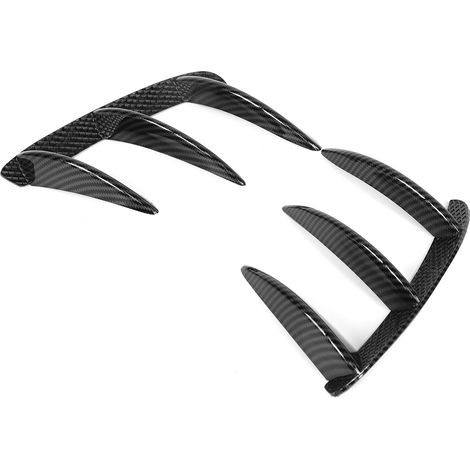 Heckstoßstangenlippe mit Diffusor und Lufteinlässen als Ersatz für Mercedes-Benz W176 A200 A250 A260 A45 im AMG-Stil aus Kohlefaser (1/5)