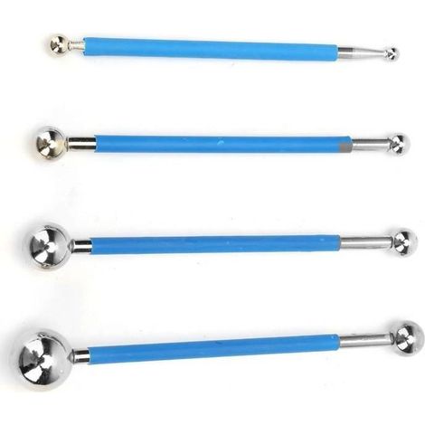 Kit d'outils d'étanchéité double face, réparation de mastic à billes d'acier pressé, réparation de joints de sol (1/4)