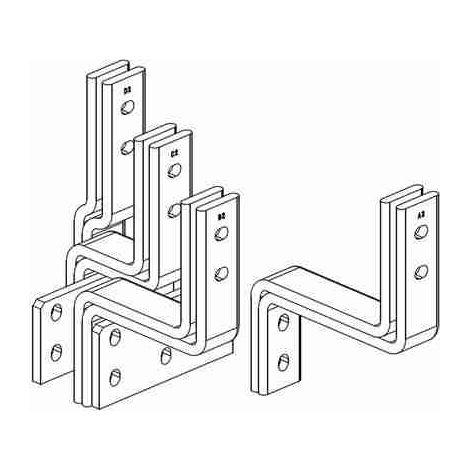 BTITKOM600PC Kit barre di collegamento tra omnibus passo 125mm