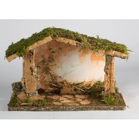 Capanna per presepe vuota 30 × 15 × H19 cm (1/2)