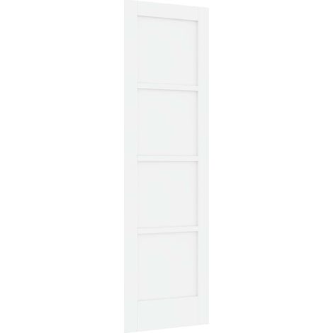 Puerta Interior Blanco 61 x 198,5 cm Madera contrachapada vidaXL (1/5)
