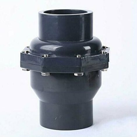 Soupape vidange clapet anti refoulement clapet anti retour eau pvc diamètre intérieur 50mm,DN40 (Diamètre Intérieur 50mm) (1/5)