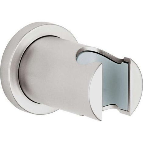 Grohe Rainshower - Supporto doccia a muro, supersteel 27074DC0 (1/2)