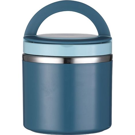Boîtes Alimentaires Isothermes 630ml Boîte Isotherme Repas Chaud Bleu (1/5)