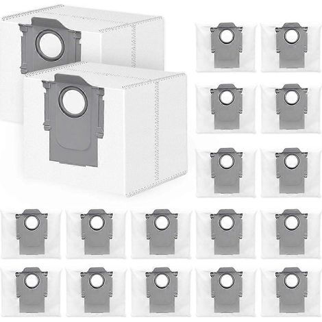 18 lot Q5 sac à poussière pour Roborock Q7/M5+/Max+, Q10 S5+/X5+, S8 Pro Ultra, S8+, Q8 Max+, Q5+/Max+/Pro+, aspirateur sacs (1/5)