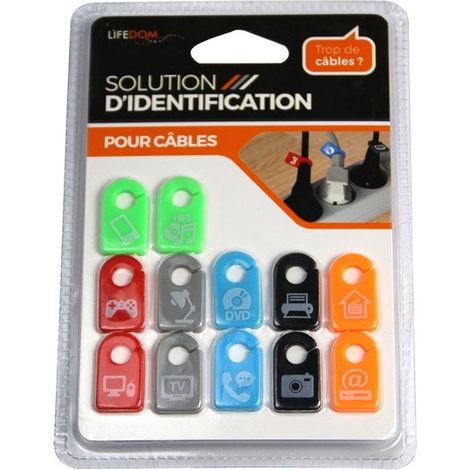 Set di 12 marcatori per cavi INOTECH ZENITECH
