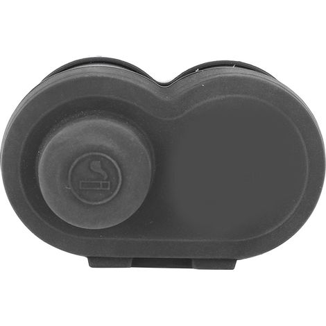 Chargeur embarqué pour moto avec allume-cigare, 12V, gris. (1/5)