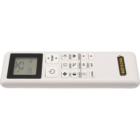 Télécommande de remplacement pour climatiseur 3P593972-1E avec support mural en ABS (1/5)