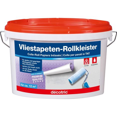 Decotric Vliestapeten-Rollkleister 2,5kg Tapetenkleister Vliestapeten Kleister