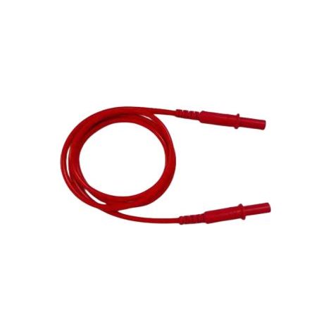 Cordons de test RS PRO, Rouge, 10A, 1000V, long. 1m ( Prix pour 1 )
