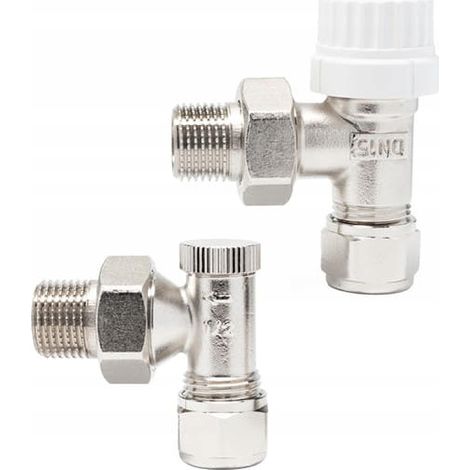 1/2" PEX-Winkel-Thermostatset