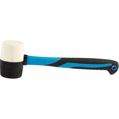 Draper 16 oz. Combination Rubber Mallet with Fiberglass Shaft and Rubber Head – Versatile Tool for Carpentry, Masonry, and General Use (1/5)