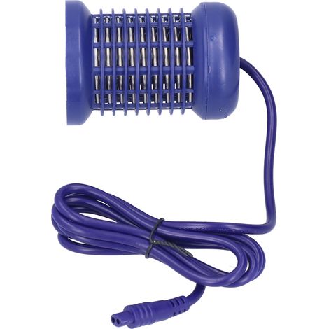 Bain de Pieds Ionique Détachable avec Tête d'Hydrothérapie en Acier Inoxydable - Double Trou Bleu Herba (1/5)