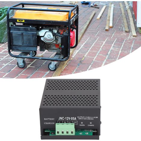 Chargeur de batterie de stockage pour groupe électrogène, pièces de moteur diesel, JNC-12V-05A (1/5)