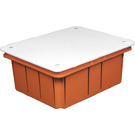 Unterputz-Anschlussdose 161x130x70 mit Abdeckung und Befestigungsschrauben IP40 FAEG FG10213