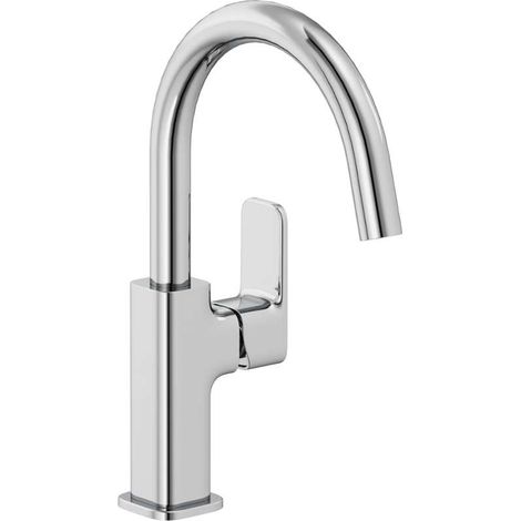KLUDI-RENON  Mezclador monomando  de lavabo  accionamiento lateral  cromo (1/2)