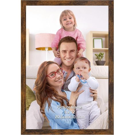 Bilderrahmen 20x30 cm Kunststoff Braun Wand 20x30cm Braun (1/5)