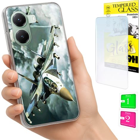 Coque pour Xiaomi Poco X7 Pro 5G avec protection photo, coque arrière et verre trempé 9H (1/5)
