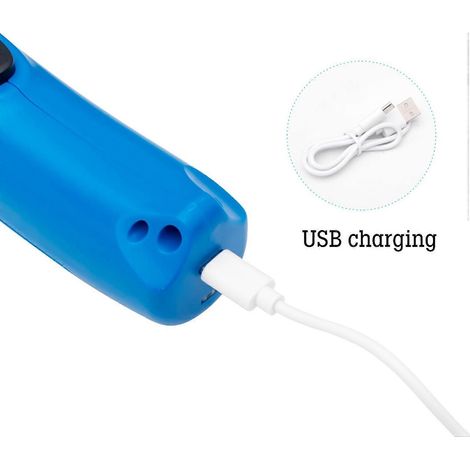 Kabellose elektrische Schere, Schneideschere, Schneiderschere, USB-aufladbar, Stoffschneider, Nähschere