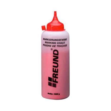 FREUND Markierungsfarbe für Schnurschlaggeräte rot, 1000g Flasche 03061000 (1/2)