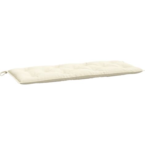 Maison Exclusive - Gartenbank-Auflage Creme 120x50x7 cm Oxford-Ge