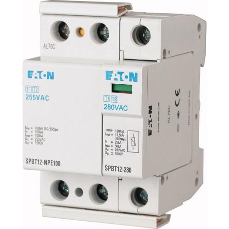 Kit parafoudre kit TN-S/TT 1+1p 000158308 EATON SPBT12-280-1+NPE