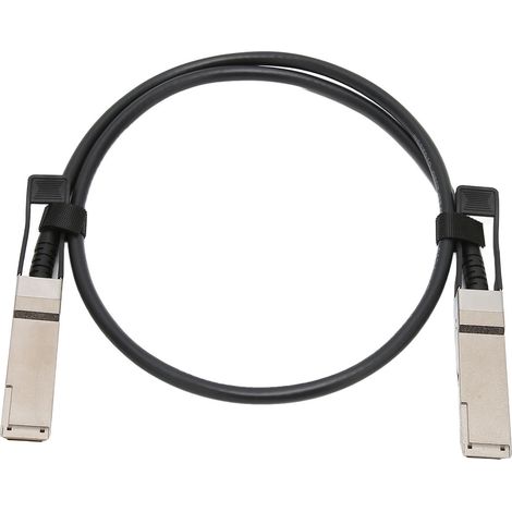 Câble DAC QSFP28 100G : connexion directe QSFP28 vers QSFP28, câble optique haute vitesse, économie d'énergie, Plug and Play. (1/5)