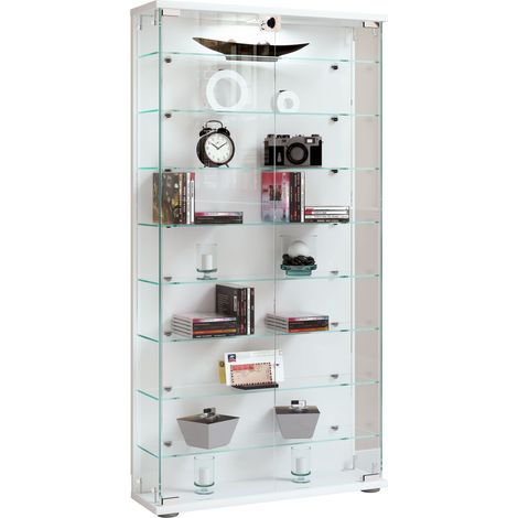 Estante de exhibición de cristal de madera Stelas L 114x59x17 - VCM