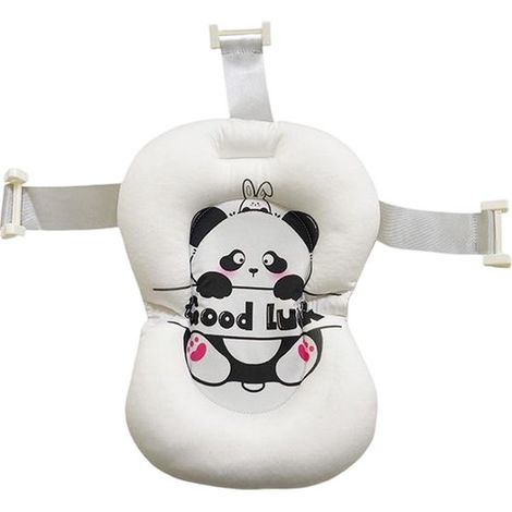 Babybadematte – Badematte für Neugeborene – rutschfeste Badematte – verstellbarer Badewannensitz – Badewannensitz für Neugeborene – 37 x 27 x 3 cm (1/5)