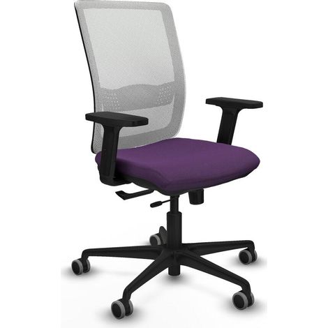 piqueras-y-crespo Silla Haches Chaise de bureau violet ergonomique (1/3)
