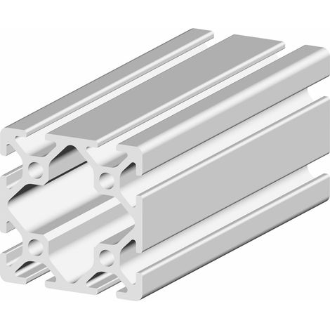 Profilé Aluminium, Anodisé RS PRO 40 x 40 mm x 2m ( Prix pour 1 )