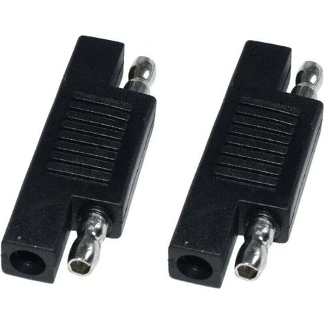 Lot de 2 connecteurs adaptateurs à polarité inversée SAE Ulisem (1/4)