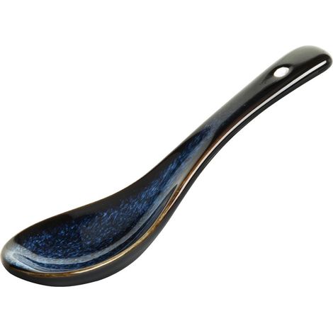 Cuillères à Soupe Luna Bleu Nuit - Lot de 12 - Olympia (1/5)