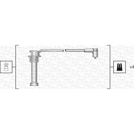Kit de câbles d'allumage Magneti Marelli 941318111142 FORD