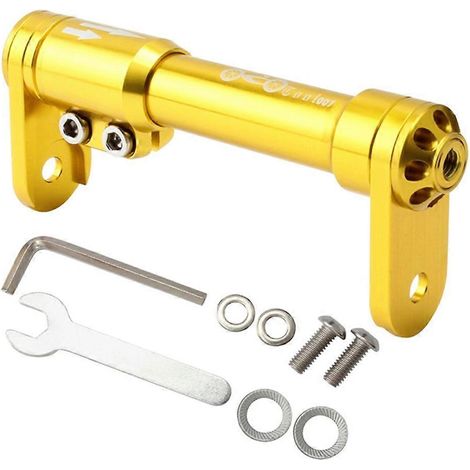 Easy Wheels Verlängerungsstange aus Aluminiumlegierung für Brompton Falträder (Gold) (1/5)