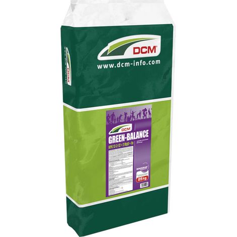 Cuxin DCM GREEN-BALANCE 25 kg : engrais professionnel, engrais pour gazon, engrais pour gazon de terrain de sport