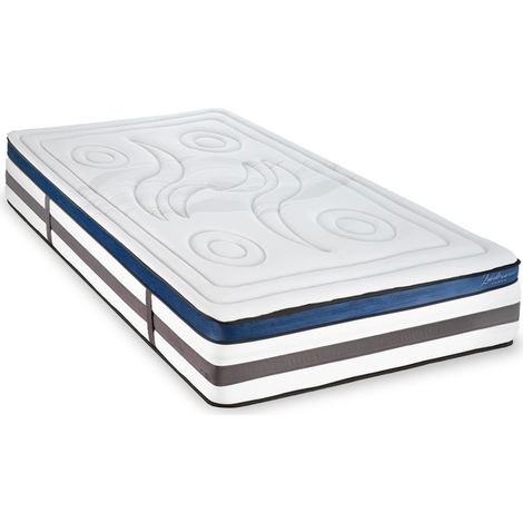 Matelas Quintessence Mousse Haute densité Accueil Mémoire de forme Cocooning - 30cm - 90 x190 cm (1/5)